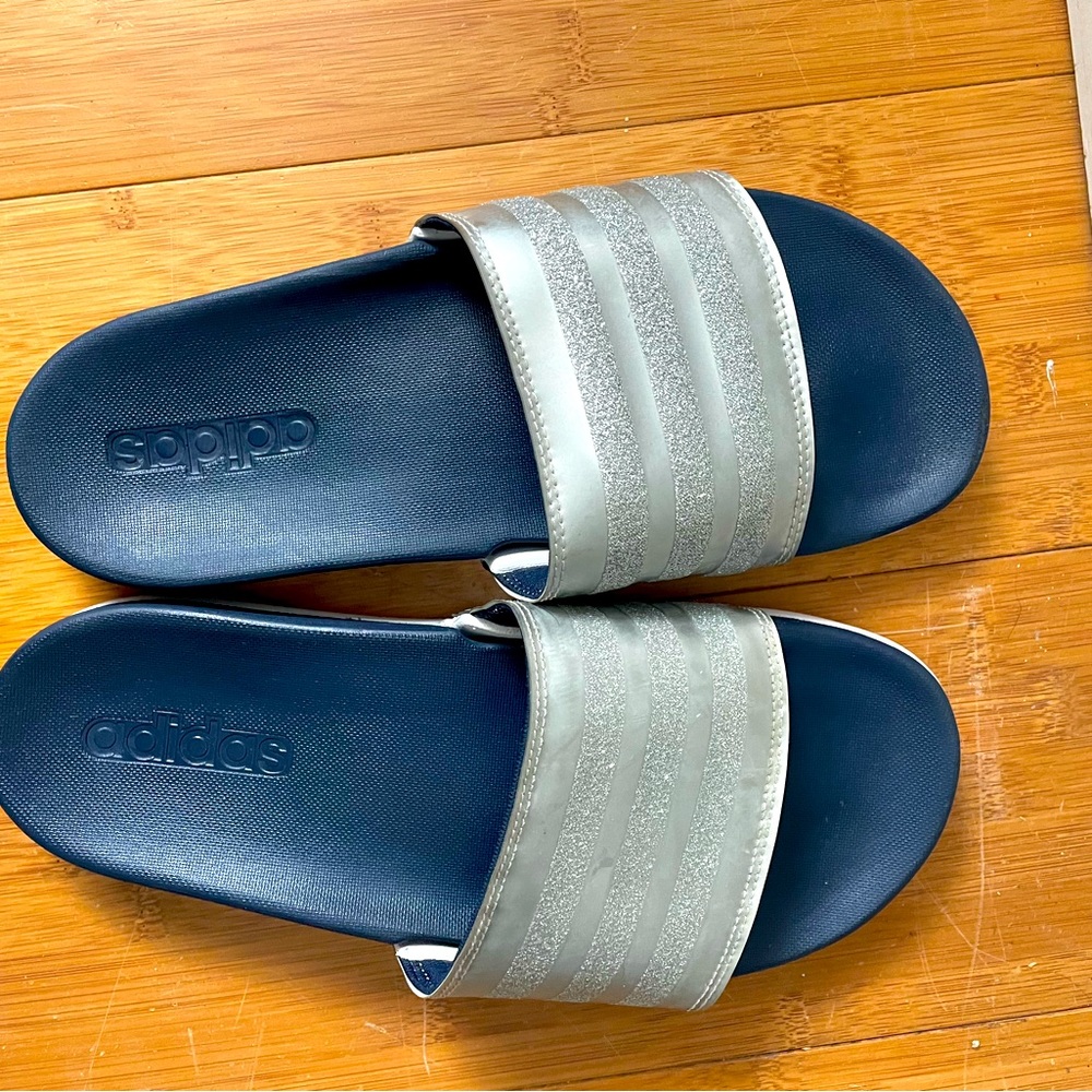 adidas Adilette Cloudfoam Women's Slide Sandals size 7M